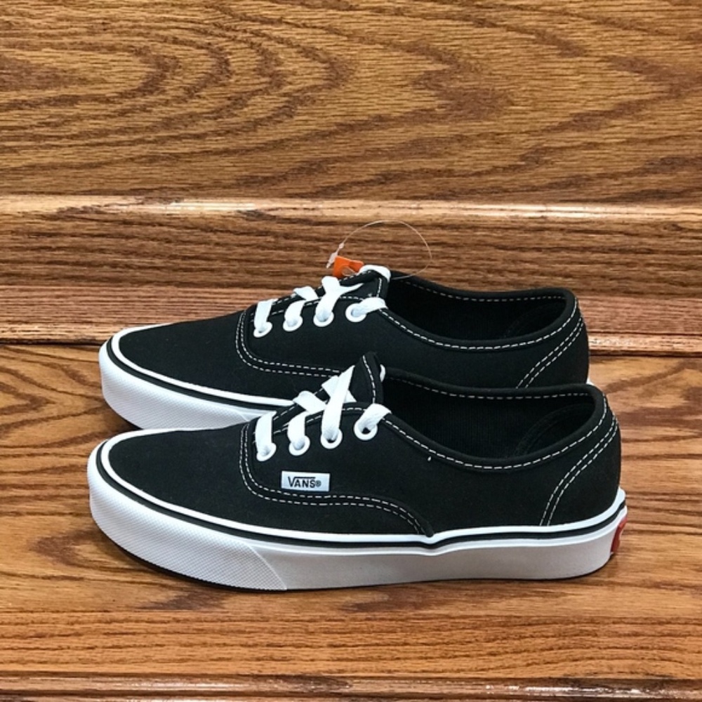 Vans Authentic Lite‎ Black White Shoes - Picture 3 of 8